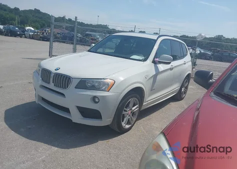 2014 BMW X3 xDrive28I from USA, damaged, VIN 5UXWX9C56E0D15296